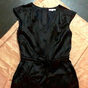 Madewell Eliot Silk-Cotton Satin Jumpsuit